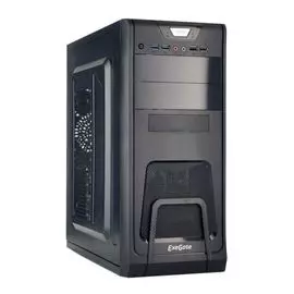 Корпус ATX Exegate CP-603 EX278391RUS miditower, CP400W, 80mm, 2*USB+2*USB3.0, Audio, black