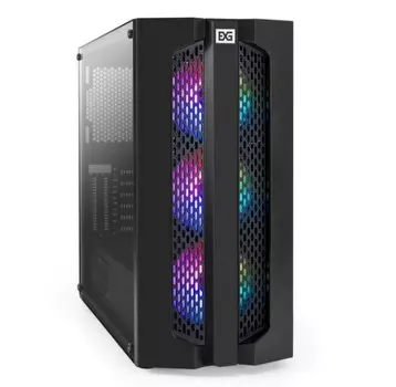 Корпус ATX Exegate EVO-9205 EX296078RUS черный, БП 800W, боковая панель из закаленного стекла, USB 3.2, 2*USB 2.0, audio