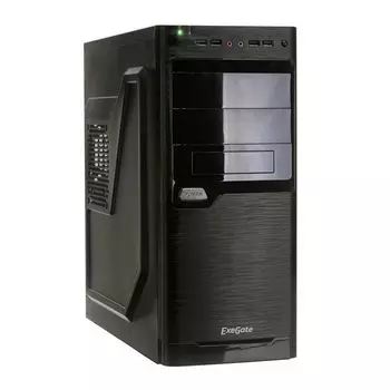 Корпус ATX Exegate XP-330U EX272727RUS miditower, XP400, 120mm, 2*USB+2*USB3.0, Audio, black
