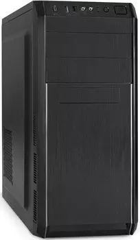 Корпус ATX Exegate XP-334UC-XP500 EX287369RUS черный, БП 500W, USB, USB 3.0, Type-C, аудио
