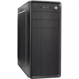 Корпус ATX Exegate XP-401 EX283730RUS miditower, XP350, 120mm, 2*USB, Audio, black