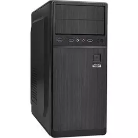 Корпус ATX Exegate XP-402U2-350W-12 EX287141RUS БП XP350 с вент. 12см, USB2.0, 2*USB3.0, аудио, черный