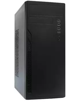 Корпус ATX Foxline FL-301-FZ450R черный, 450W, 4xUSB 2.0, audio