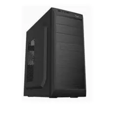 Корпус ATX Foxline FL-815-FZ450R черный, 450W, 2xUSB 2.0, audio