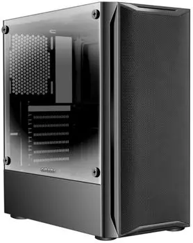 Корпус ATX Ginzzu CL145 без БП, боковая панель из закалённого стекла, 2*USB 2.0, USB 3.0