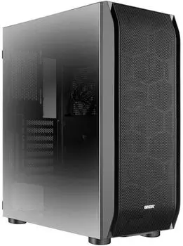 Корпус ATX Ginzzu GL180 без БП, боковая панель из закалённого стекла, 2*USB 2.0, USB 3.0