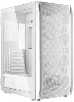 Корпус ATX Ginzzu GL185 без БП, боковая панель из закалённого стекла, 2*USB 2.0, USB 3.0