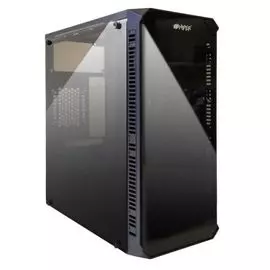 Корпус ATX HIPER HG-C103 EREBOS черный, без БП, с окном, USB 2.0, USB 3.0, audio