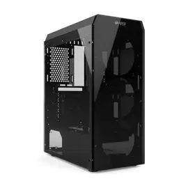 Корпус ATX HIPER HG-C106 COEUS черный, без БП, с окном, USB 2.0, USB 3.0, audio