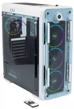 Корпус ATX HIPER OW белый, без БП, USB 3.0 2*USB 2.0, audio