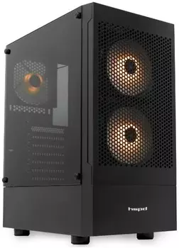 Корпус ATX HSPD M540 без БП, боковая панель из закалённого стекла, USB 3.0, 2*USB 2.0