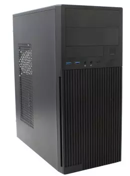 Корпус ATX InWin DA816 6193556 черный, 500W, 2*USB 3.0, аудио