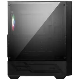 Корпус ATX MSI MAG FORGE 111R черный/без БП/боковая панель из закаленного стекла/2*USB 3.2/audio