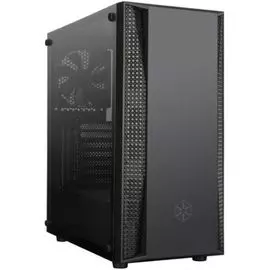 Корпус ATX SilverStone FARA B1 SST-FAB1B-G-V2 черный, без БП, боковая панель из закаленного стекла, 2*USB 3.0, USB 2.0, audio