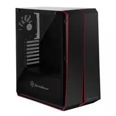 Корпус ATX SilverStone SST-RL07B-G черный, без БП, с окном, 2xUSB 3.0, 2xUSB 2.0, Audio