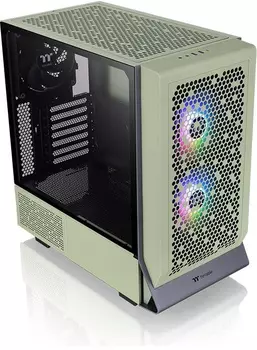 Корпус ATX Thermaltake Ceres 300 TG ARGB Matcha Green CA-1Y2-00MEWN-00 без БП, панель из закаленного