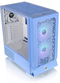 Корпус ATX Thermaltake Ceres 330 TG ARGB Hydrangea CA-1Y2-00MFWN-00 голубой, без БП, 2*USB3.0, audio