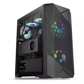 Корпус ATX Thermaltake Commander G33 TG ARGB CA-1P3-00M1WN-00 черный, без БП, с окном, 2*USB 2.0, USB 3.0, audio