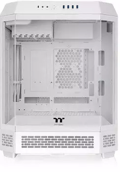 Корпус ATX Thermaltake The Tower 600 CA-1Z1-00M6WN-00 белый, без БП, панели из закаленного стекла, 4