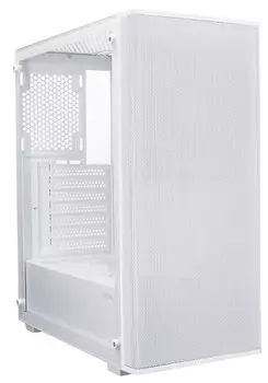 Корпус ATX Xastra A300-0F-WH белый, без БП, 2*USB 2.0, USB 3.0