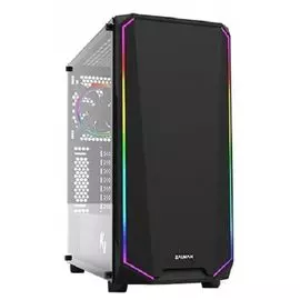 Корпус ATX Zalman K1 черный, без БП, с окном, подсветка, 2xUSB 2.0, 2xUSB 3.0, Audio