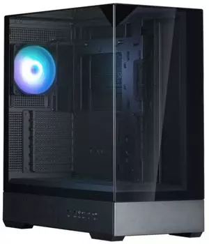 Корпус ATX Zalman P40 Prism Black без БП, боковая панель из закалённого стекла, USB Type-C, 2*USB 3.0