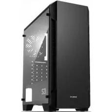 Корпус ATX Zalman S3 черный, без БП, с окном, 2xUSB 2.0, USB 3.0, Audio