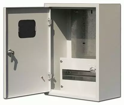 Корпус DEKraft 30401DEK металлический 400х300х160 1-фазн. 12 мод. IP31 ЩРУН-1/12