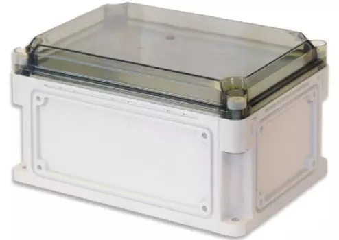 Корпус DKC 531311 без МП 300х150х160 мм, с фланцами, прозрачная крышка высотой 35 мм, IP67, "RAM box"