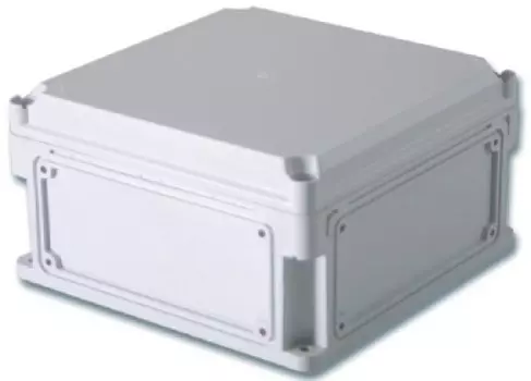 Корпус DKC 542310 без МП 400х200х160 мм, с фланцами, непрозрачная крышка высотой 35 мм, IP67, "RAM box"