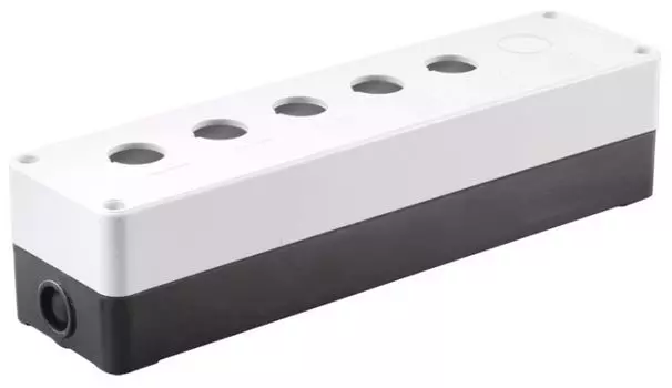 Корпус для кнопок IEK BKP10-6-K01 КП105(6) 5(6)мест белый