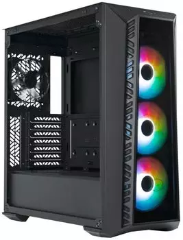 Корпус eATX Cooler Master MasterBox 520 MB520-KGNN-S01 черный, без БП, боковая панель из закаленного