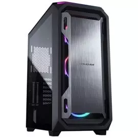 Корпус eATX Cougar MX670 RGB черный, без БП, боковая панель из закаленного стекла, USB Type-C, USB 3.0, audio