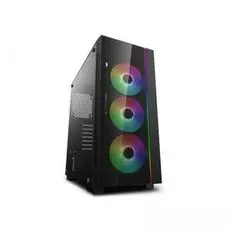 Корпус eATX Deepcool MATREXX 55 V3 ADD-RGB 3F черный, без БП, большое боковое окно из закаленного стекла, 2*USB 2.0, USB 3.0, audio