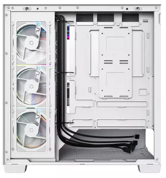 Корпус eATX Eurocase M9 Max-Fish tank M9 MAX 2ARGB 3_0_2 WHITE белый