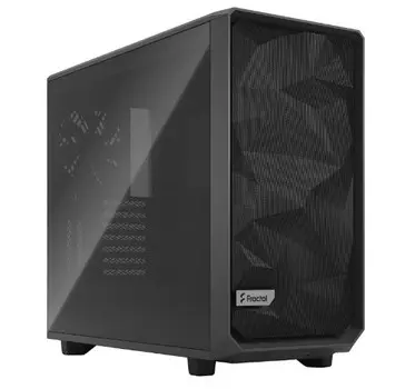 Корпус eATX Fractal Design (УЦЕНЕННЫЙ) серый, без БП, боковая панель из закаленного стекла, 2*USB 3.