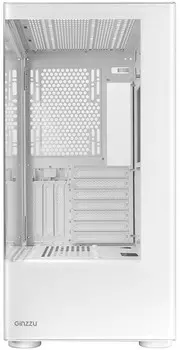 Корпус eATX Ginzzu GL780 без БП, боковая и фронтальная панель из закалённого стекла, 2*USB 2.0, USB 3.0
