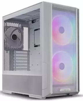 Корпус eATX Lian Li Lancool 216 G99.LAN216RW.00 белый, без бп, боковая панель из закаленного стекла, RGB, 2*USB 3.0, USB Type-C, audio
