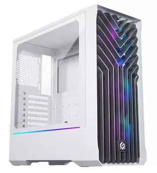 Корпус eATX MagniumGear NEO Air 2 MG-NE523A_DWT06_RU белый, без БП, боковая панель из закаленного стекла, USB Type-C, USB 3.0, audio