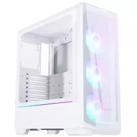 Корпус eATX PHANTEKS Eclipse G360A PH-EC360ATG_DMW02_RU белый, без БП, боковая панель из закаленного стекла, 2*USB 3.0, audio