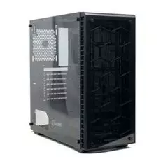 Корпус eATX Powercase Attica G TG CAGB-F0 черный, без БП, с окном, USB 3.0, 2*USB 2.0, audio