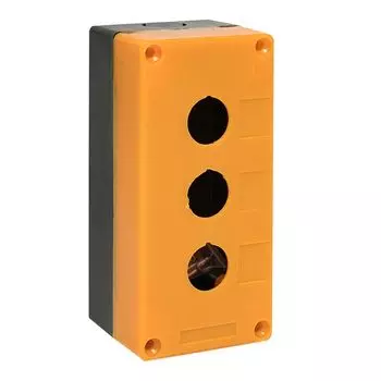 Корпус EKF cpb-103-o КП103 пластиковый 3 кнопки желтый