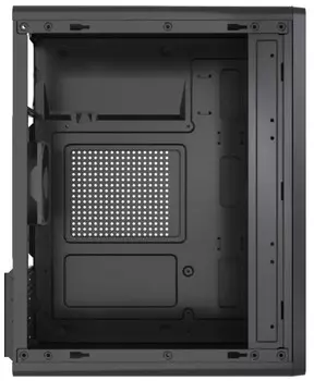 Корпус mATX ACCORD ACC M258-01B черный, без БП, 2*USB 2.0