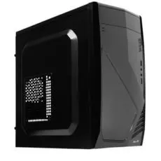 Корпус mATX AeroCool Cs-102 Black 400W 4713105950205 (черный) с Б/П,
