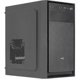 Корпус mATX AeroCool CS-104-S-BK-v1 4710562759358 черный, без БП, USB 3.0, 2*USB 2.0, audio