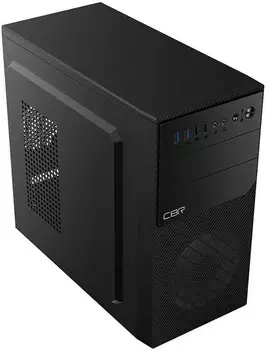 Корпус mATX CBR RD880 черный, без БП, 2*USB 3.0, 2*USB 2.0