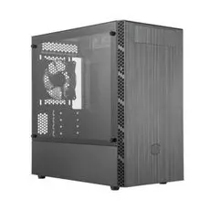Корпус mATX Cooler Master MasterBox MB400L MCB-B400L-KG5N-S00 черный, без БП, боковая панель из закаленного стекла, with ODD, 2*USB 3.0, audio