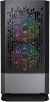 Корпус mATX Cougar MG140 Air RGB Black без БП, панель из закаленного стекла, 3*120мм ARGB Fan, RGB Button, 2*USB 3.0, USB 2.0, audio, черный