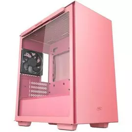 Корпус mATX Deepcool MACUBE 110 розовый, без БП, боковое окно с закаленным стеклом, 2*USB 3.0, audio