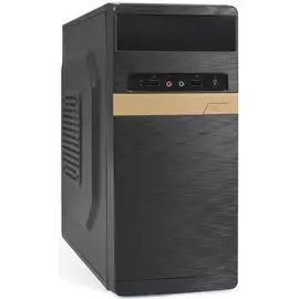 Корпус mATX Exegate BAA-105 EX280395RUS Minitower, без БП, 2*USB, аудио, черный